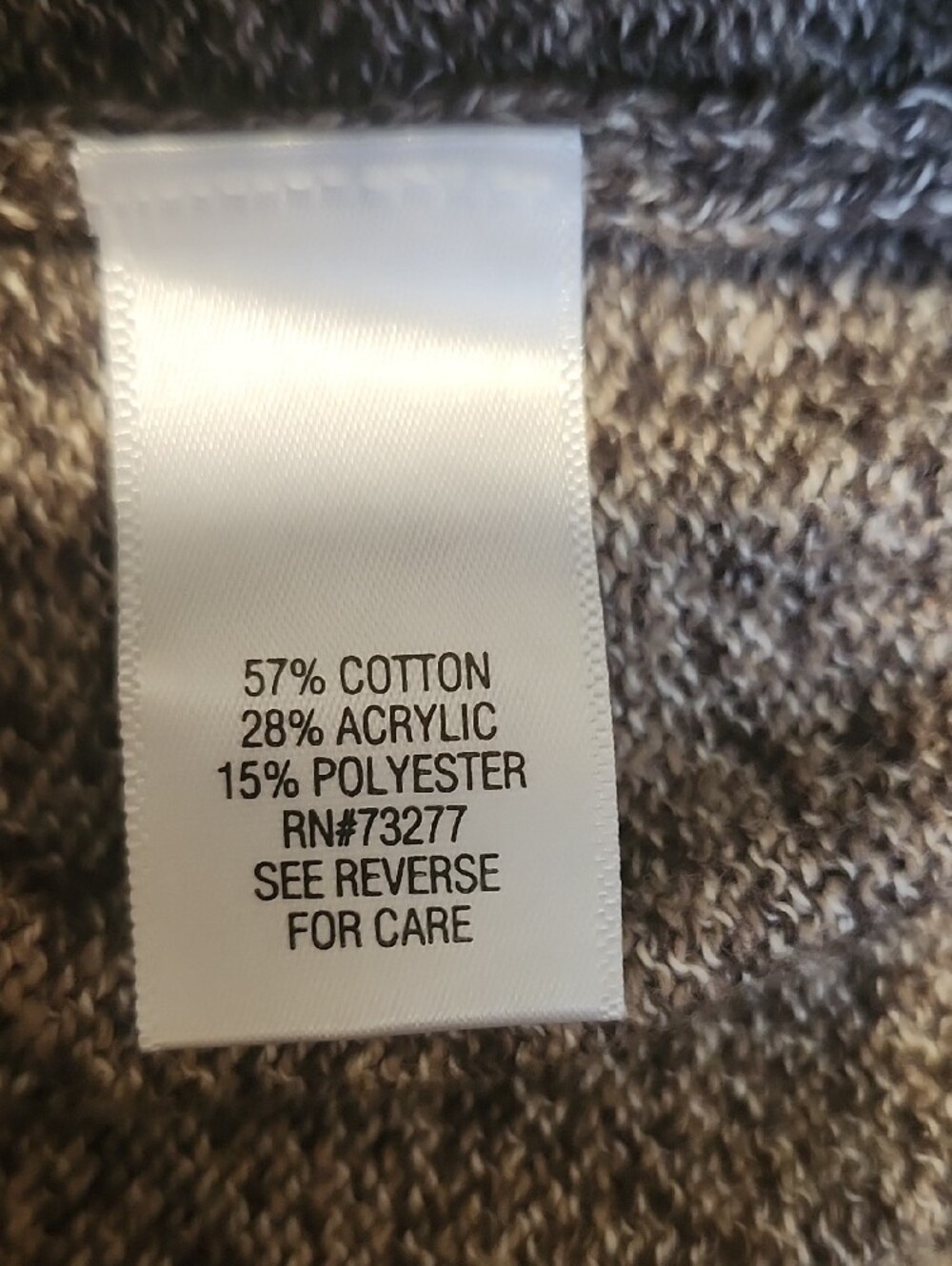 croft & barrow Men's Crewneck Sweater in Heather Brown Medium M - Picture 6 of 7